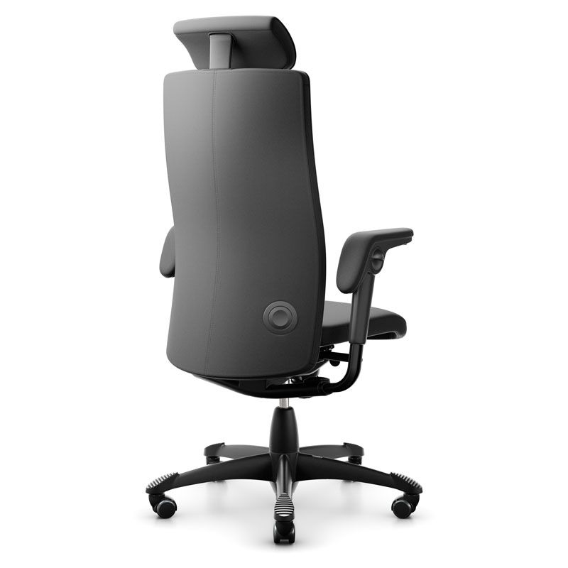 HAG Tribute 9031 Executive Chair - Black Paloma Leather