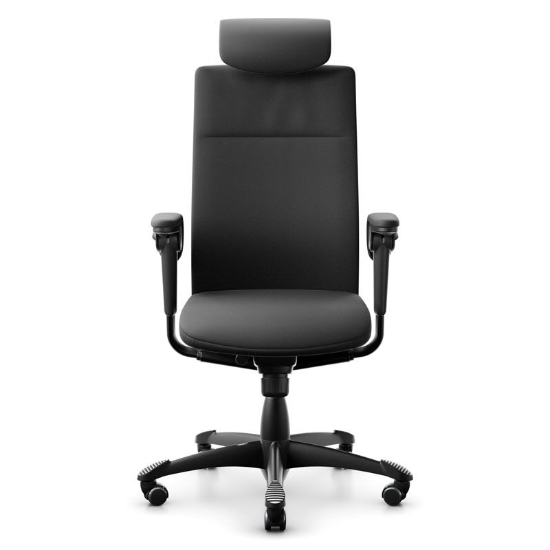 HAG Tribute 9031 Executive Chair - Black Paloma Leather