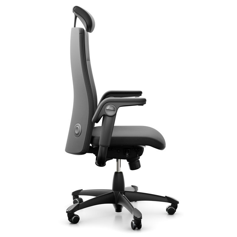HAG Tribute 9031 Executive Chair - Black Paloma Leather