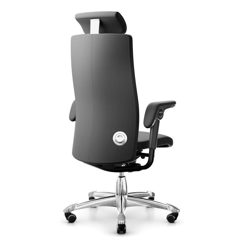 HAG Tribute 9031 Executive Chair - Black Paloma Leather