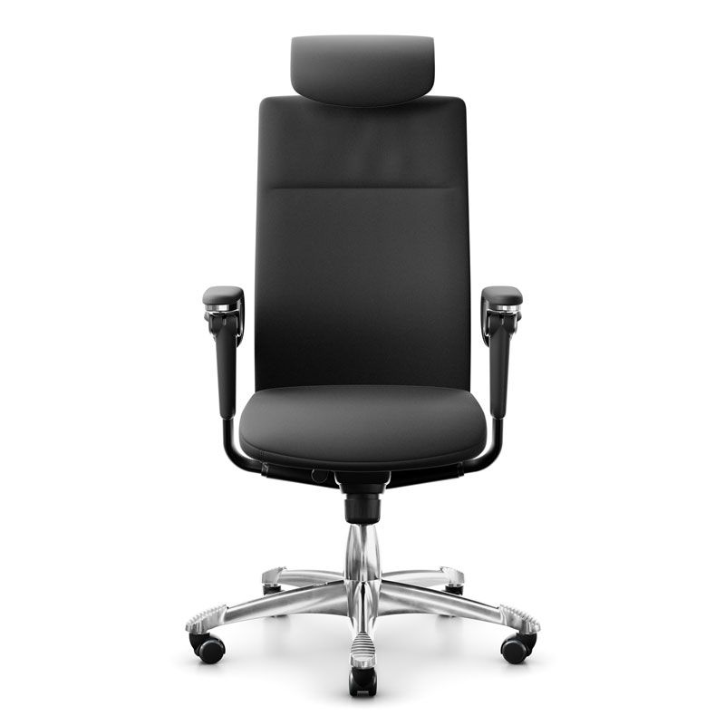 HAG Tribute 9031 Executive Chair - Black Paloma Leather