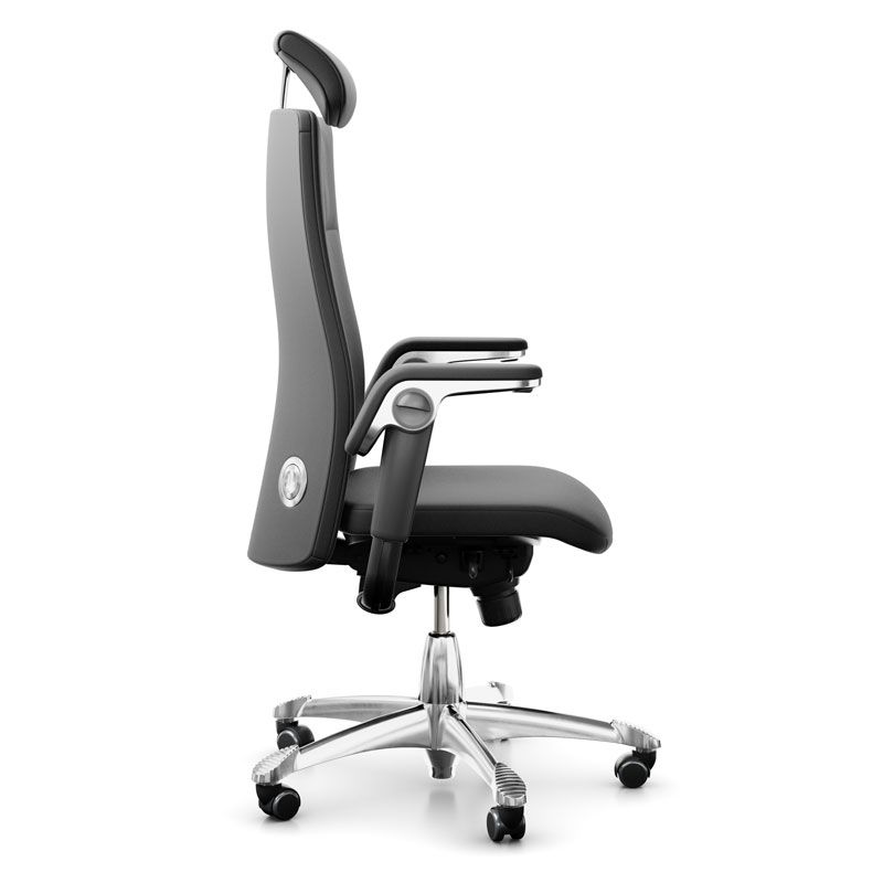 HAG Tribute 9031 Executive Chair - Black Paloma Leather