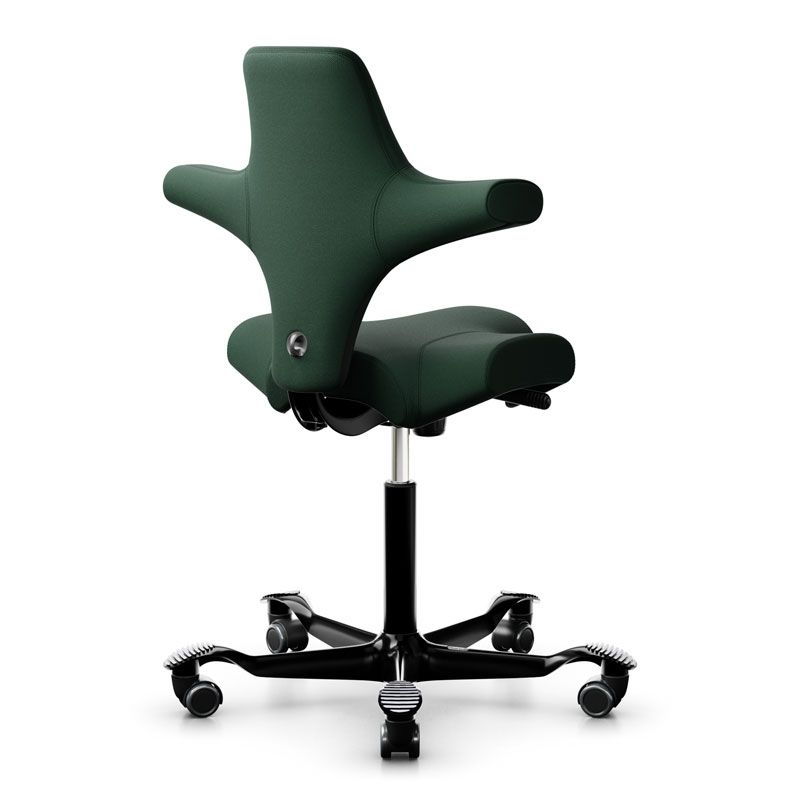 HAG Capisco 8106 Chair - Select Dark Green Wool