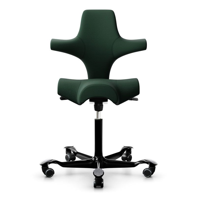 HAG Capisco 8106 Chair - Select Dark Green Wool