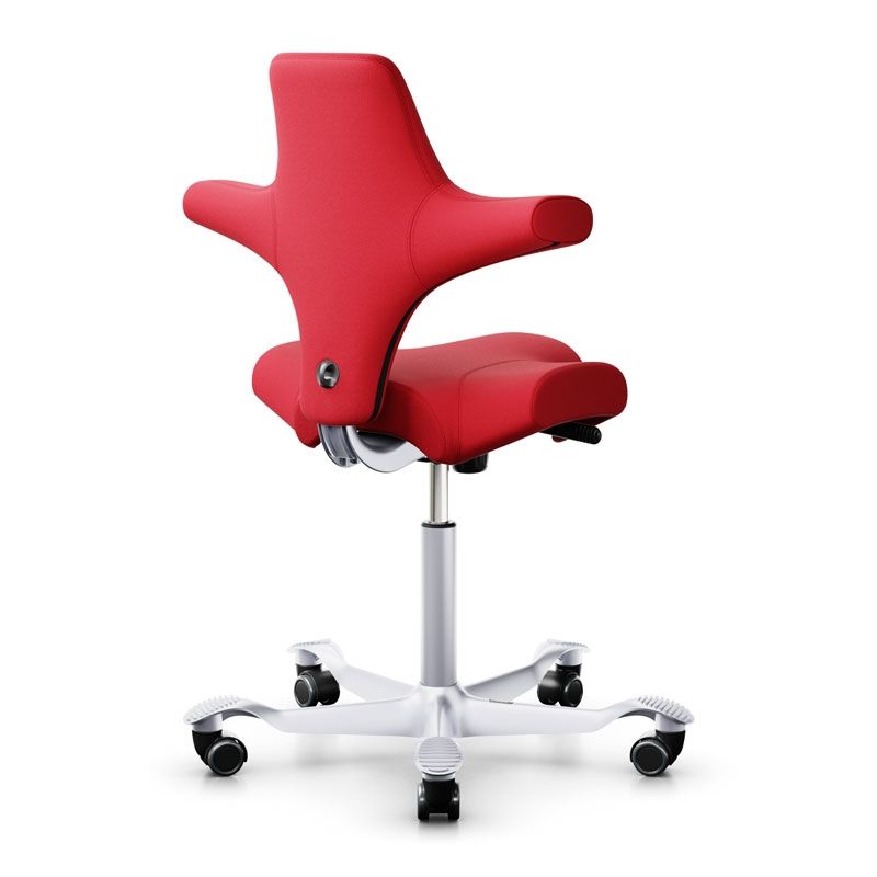HAG Capisco 8106 Task Chair - Select Red Wool