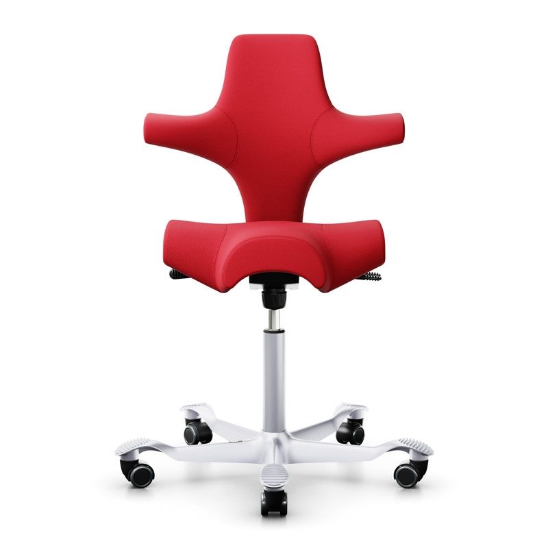 HAG Capisco 8106 Task Chair - Select Red Wool