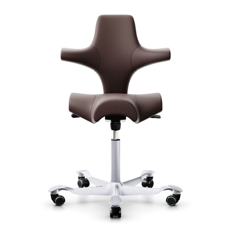 HAG Capisco 8106 Chair Paloma Chocolate Leather