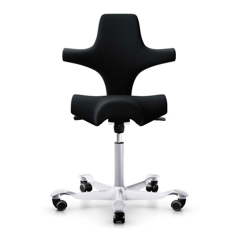 HAG Capisco 8106 Desk Chair - Black Wool