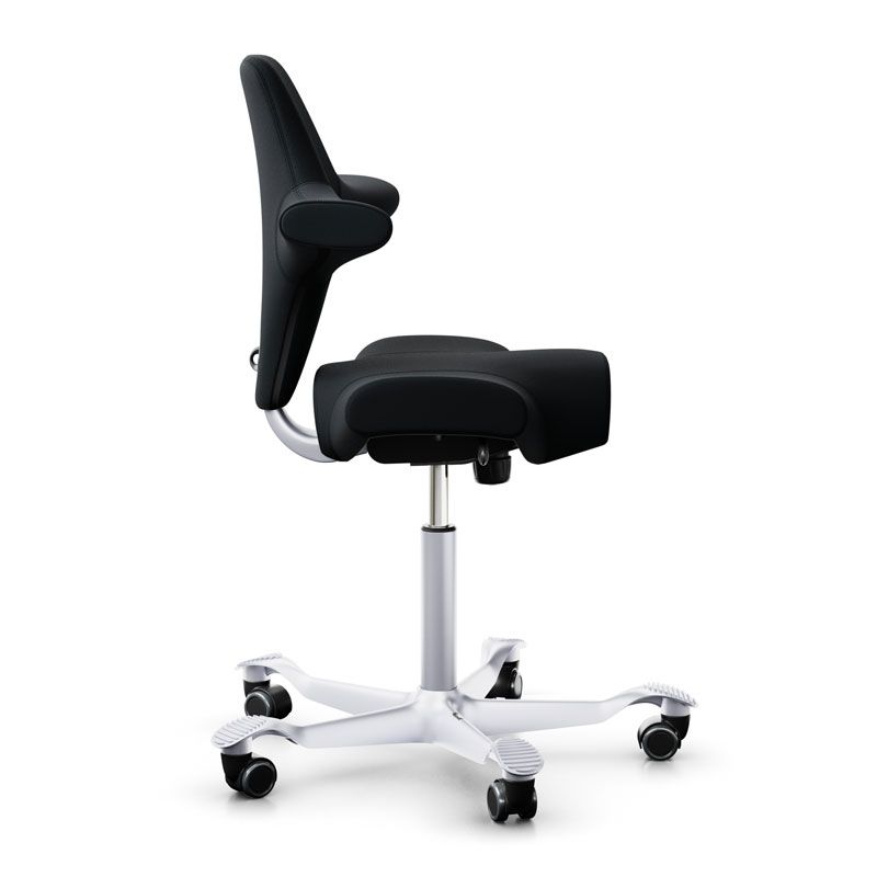 HAG Capisco 8106 Desk Chair - Black Wool