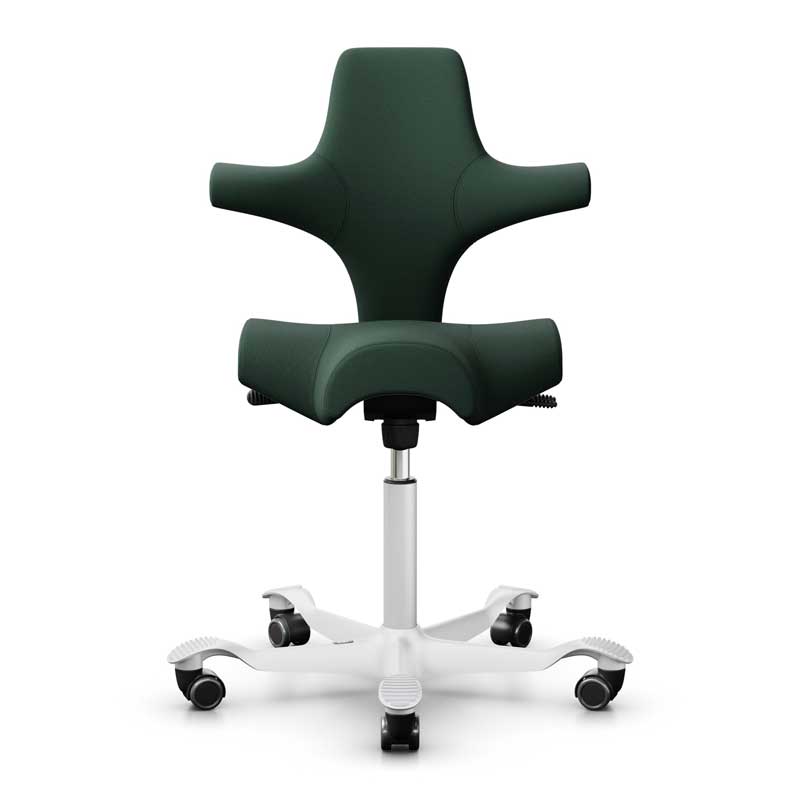 HAG Capisco 8106 Chair - Select Dark Green Wool