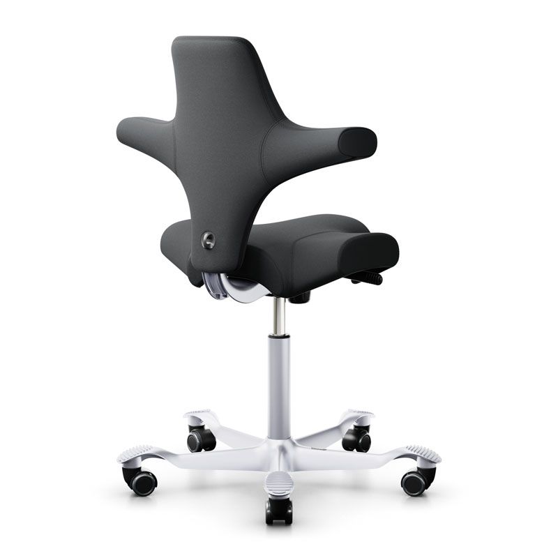 HAG Capisco 8106 Chair - Select Dark Grey Wool