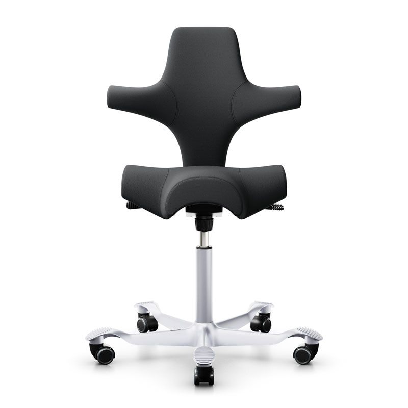 HAG Capisco 8106 Chair - Select Dark Grey Wool