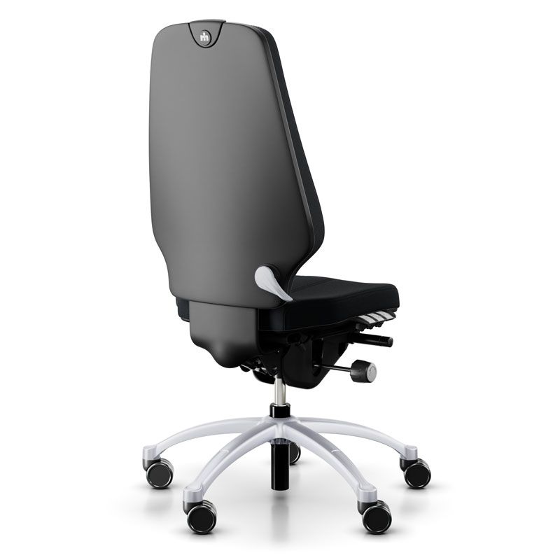 RH Logic 400 Chair Office Chair - Black Wool