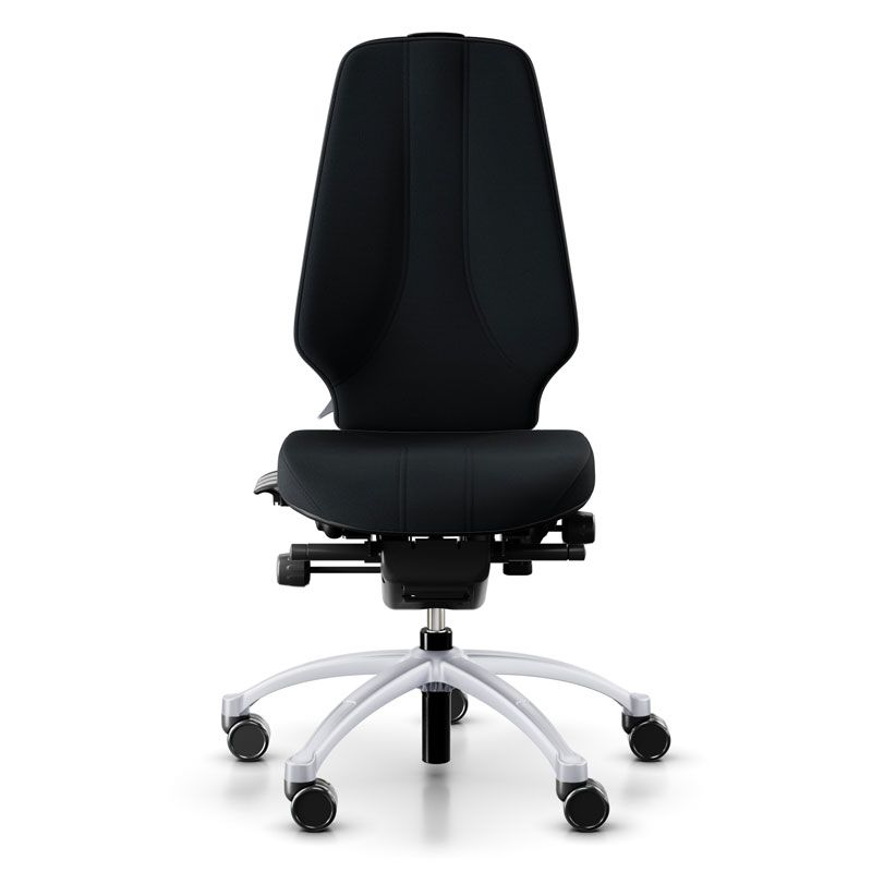 RH Logic 400 Chair Office Chair - Black Wool