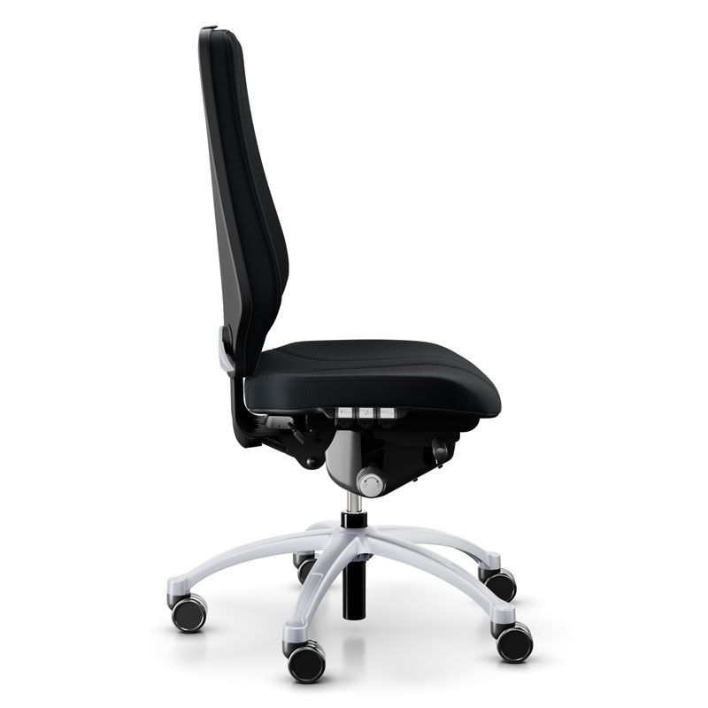 RH Logic 400 Chair Office Chair - Black Wool