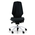 RH Logic 400 XL Chair - Black w/ Silver Base