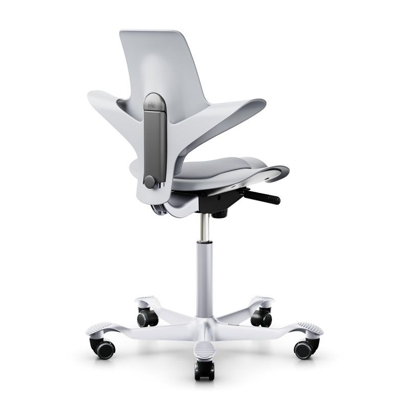 HAG Capisco Puls 8010 Chair - Light Grey