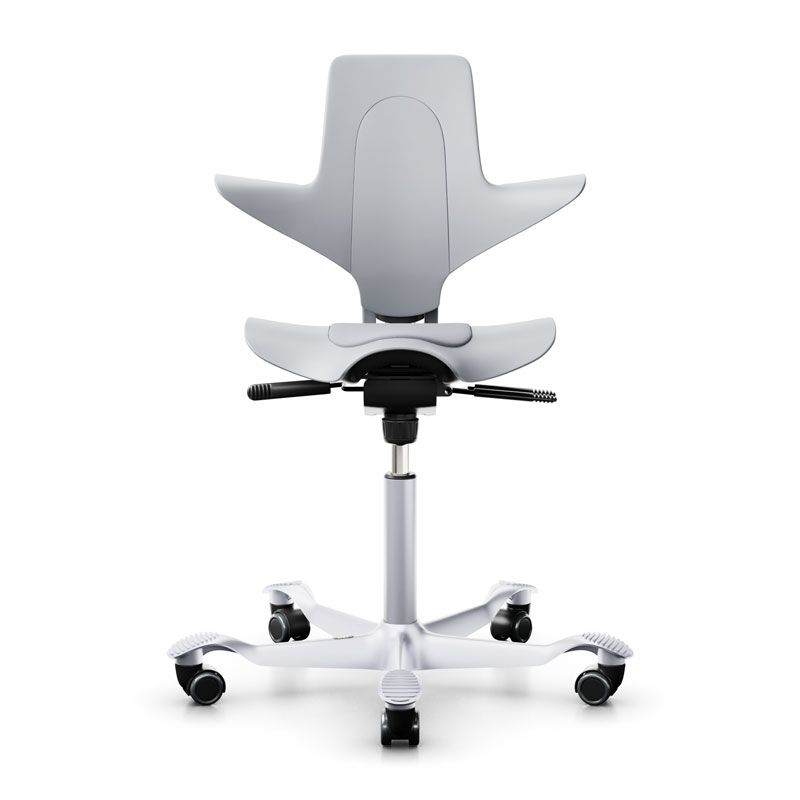 HAG Capisco Puls 8010 Chair - Light Grey