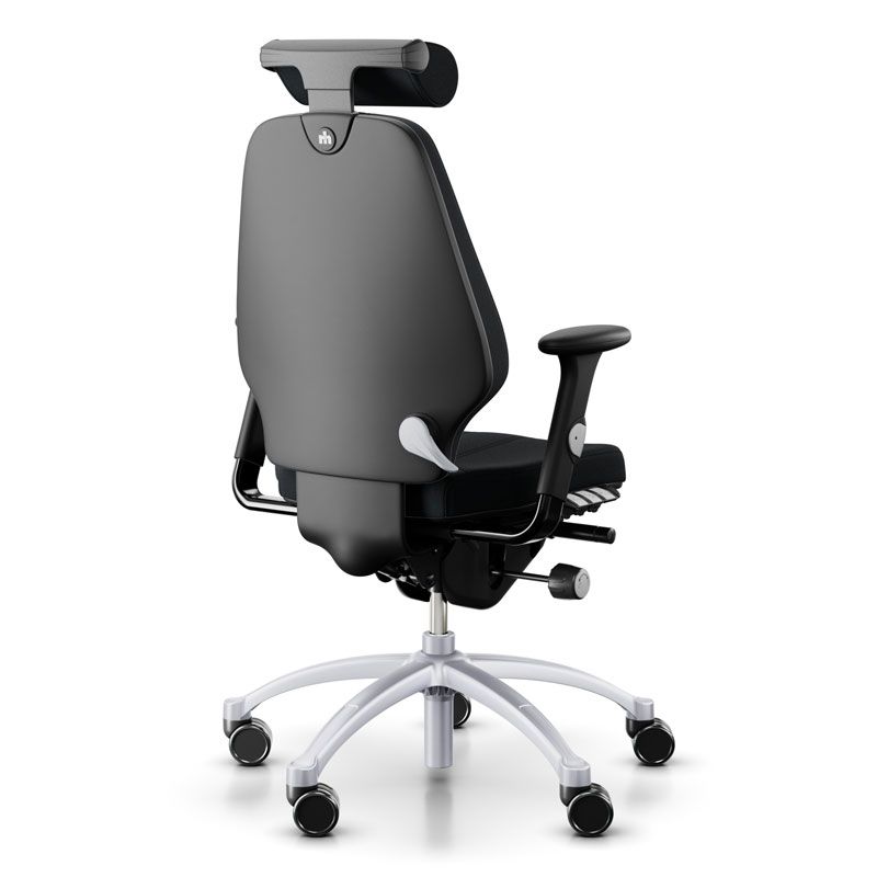 RH Logic 300 Office Chair - Black Select Wool