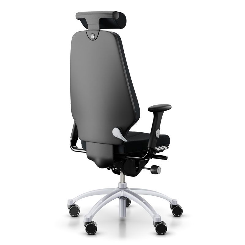 RH Logic 400 Chair Office Chair - Black Wool