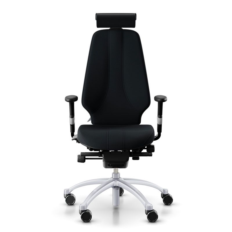 RH Logic 400 Chair Office Chair - Black Wool