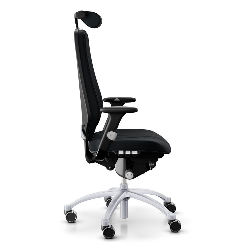 RH Logic 400 Chair Office Chair - Black Wool