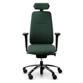 RH Logic 220 Office Chair w/ Neckrest - Dark Green Select Wool