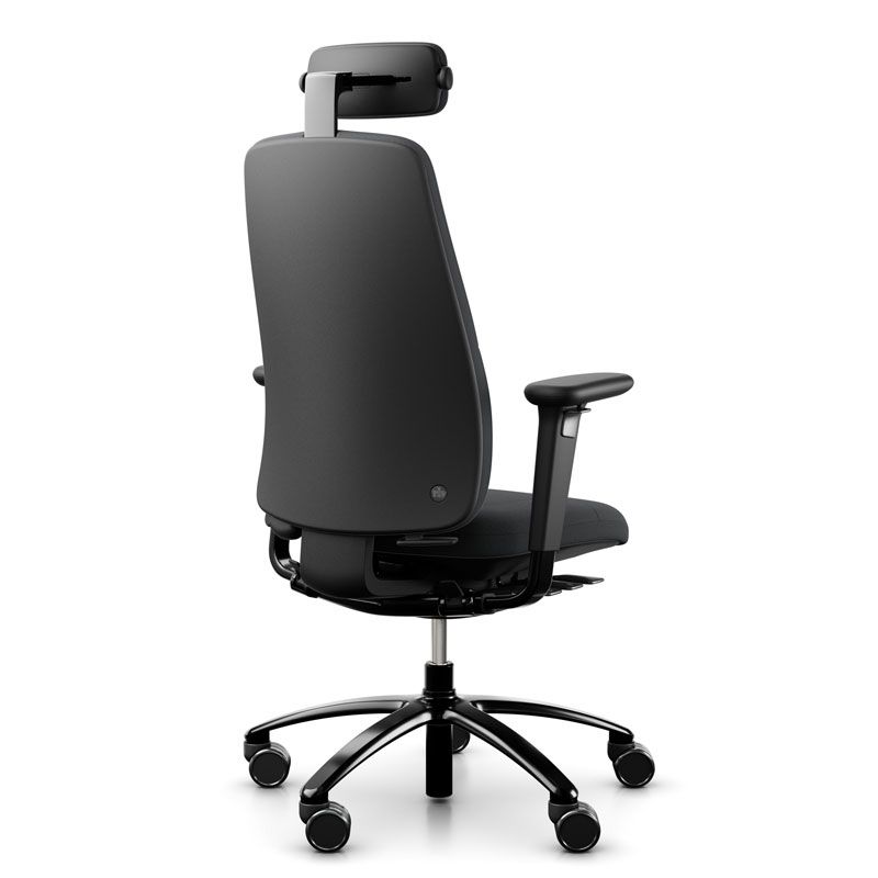 RH Logic 220 Office Chair - Dark Grey Select Wool
