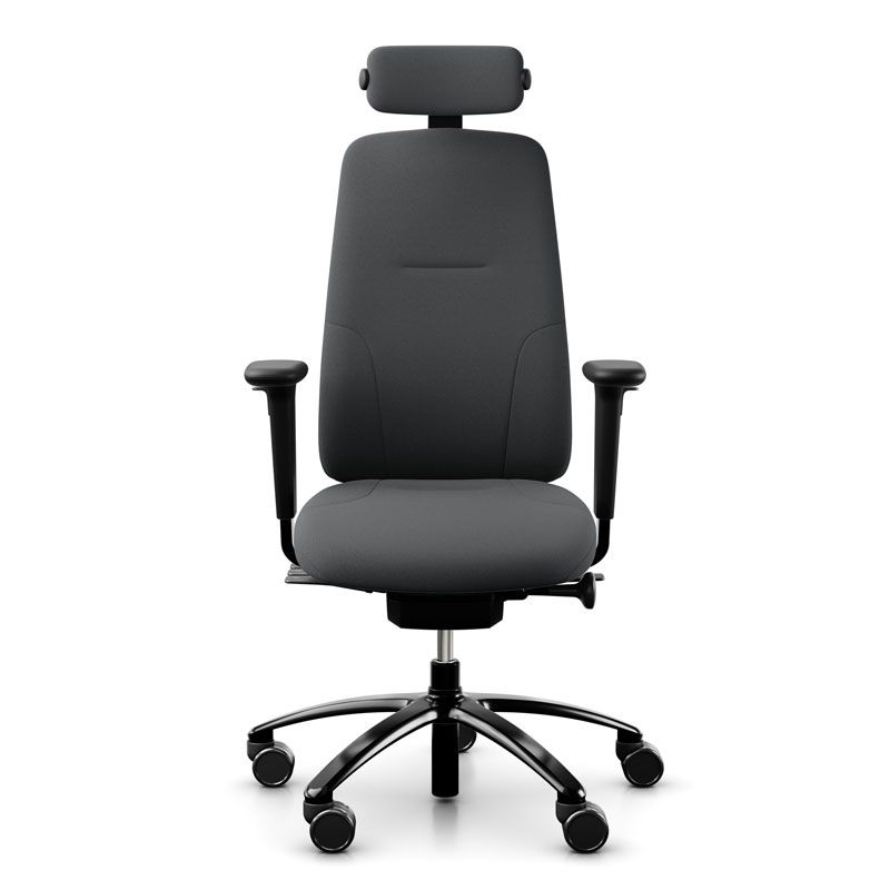 RH Logic 220 Office Chair - Dark Grey Select Wool
