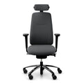 RH Logic 220 Office Chair - Dark Grey Select Wool