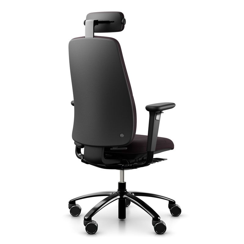 RH Logic 220 Office Chair w/ Neckrest - Dark Green Select Wool