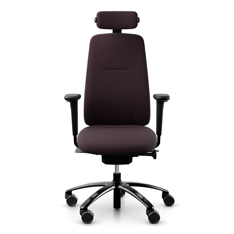RH Logic 220 Office Chair w/ Neckrest - Dark Green Select Wool