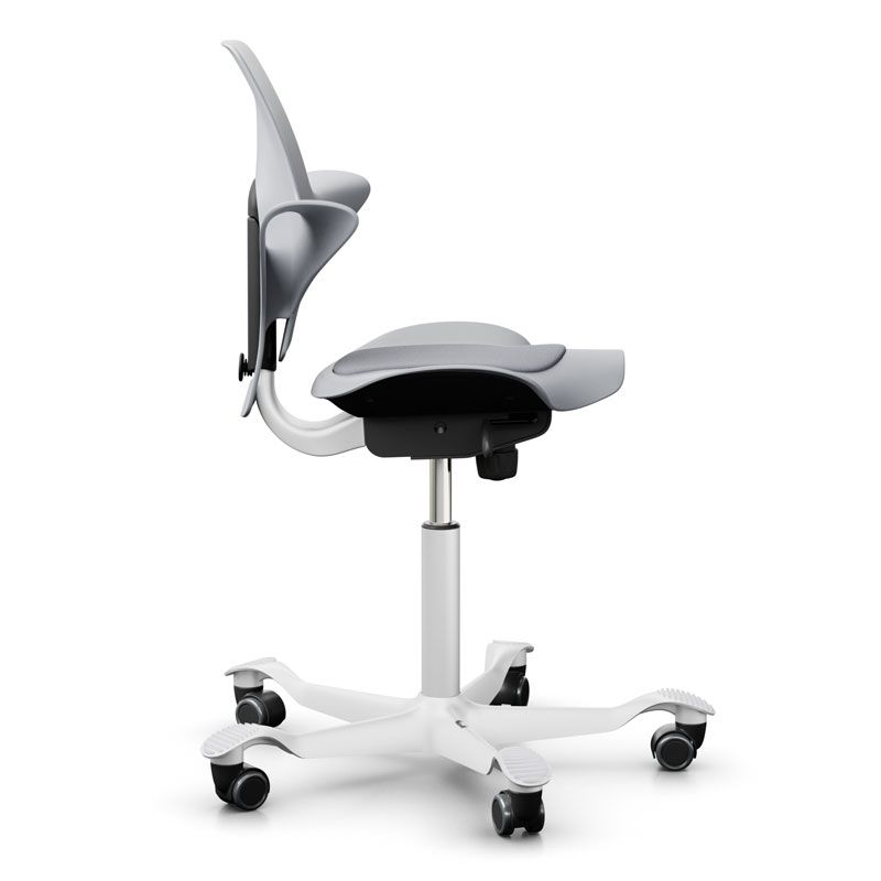 HAG Capisco Puls 8010 Chair - Light Grey
