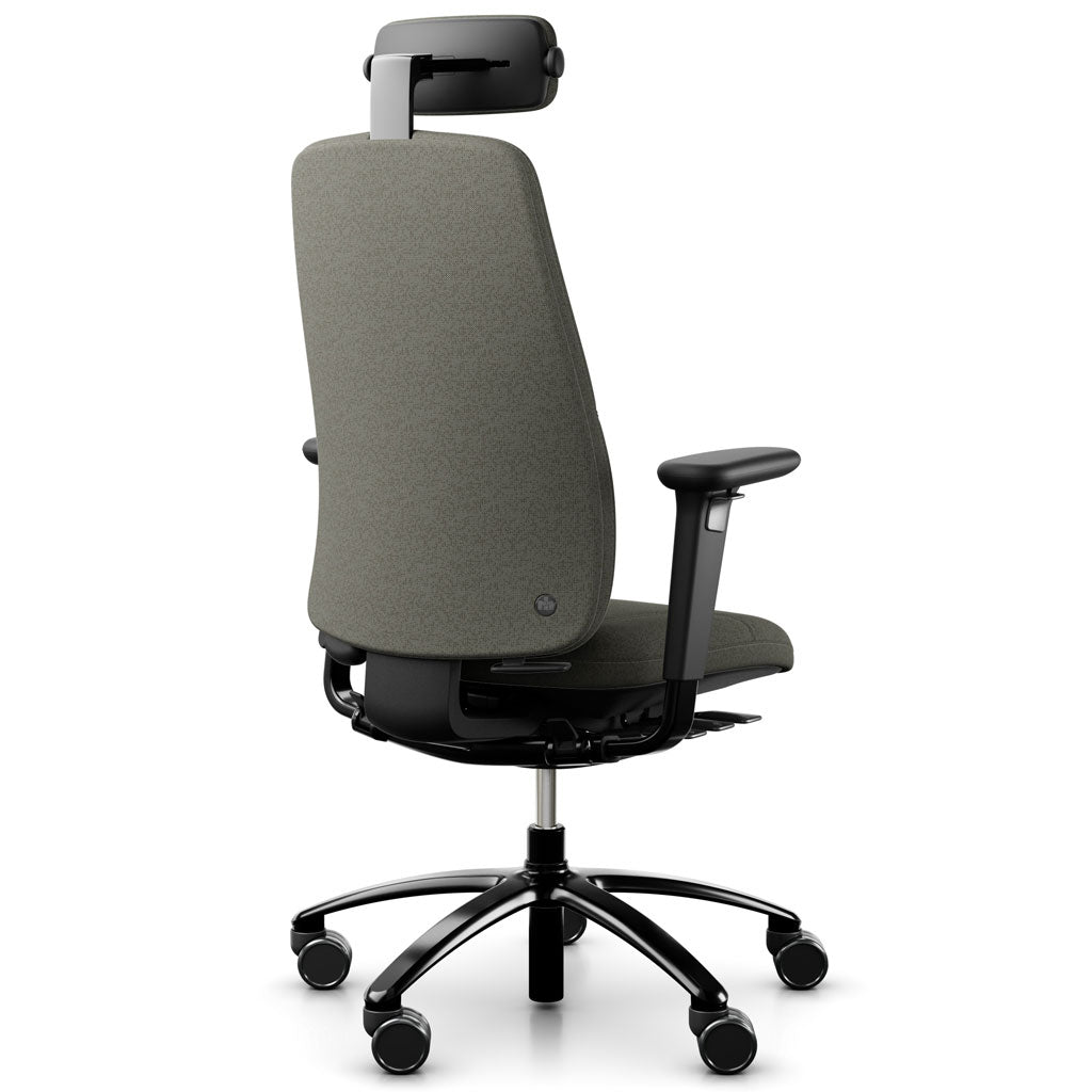 RH Logic 220 Desk Chair - Grey Capture Wool