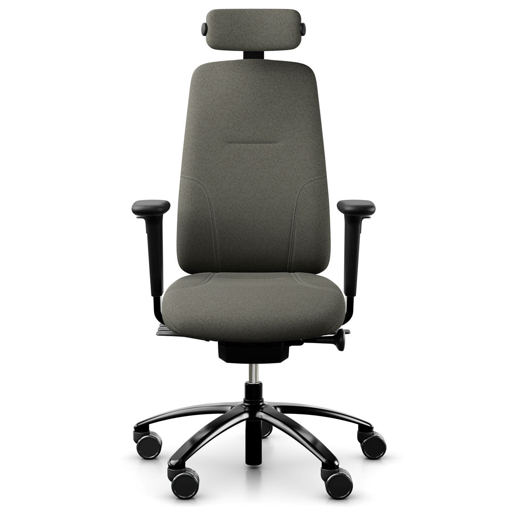RH Logic 220 Desk Chair - Grey Capture Wool