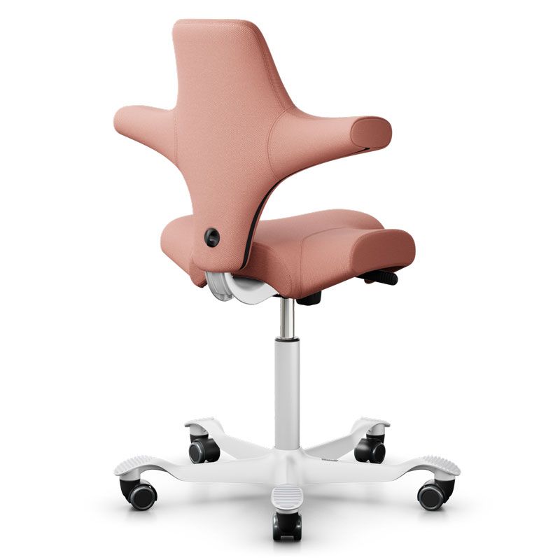HAG Capisco 8106 Chair - Light Blush Wool