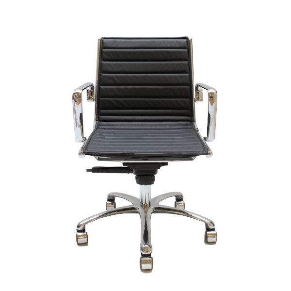 Luxy Light Ribbed Medium Back Chair