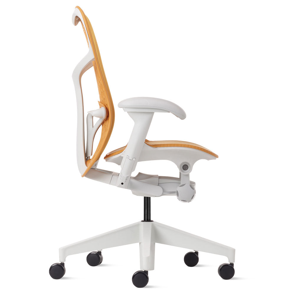 Herman Miller Mirra 2 Butterfly Chair - Ochre w/ White Frame
