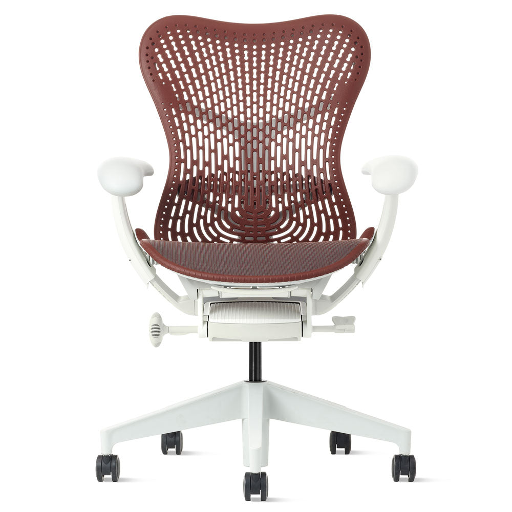 Herman Miller Mirra 2 Triflex Chair - Cordovan, Alpine Frame