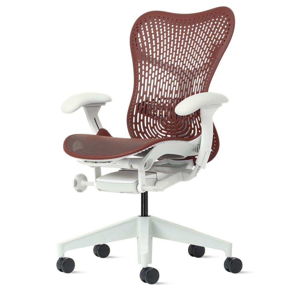 Herman Miller Mirra 2 Triflex Chair - Cordovan, Alpine Frame