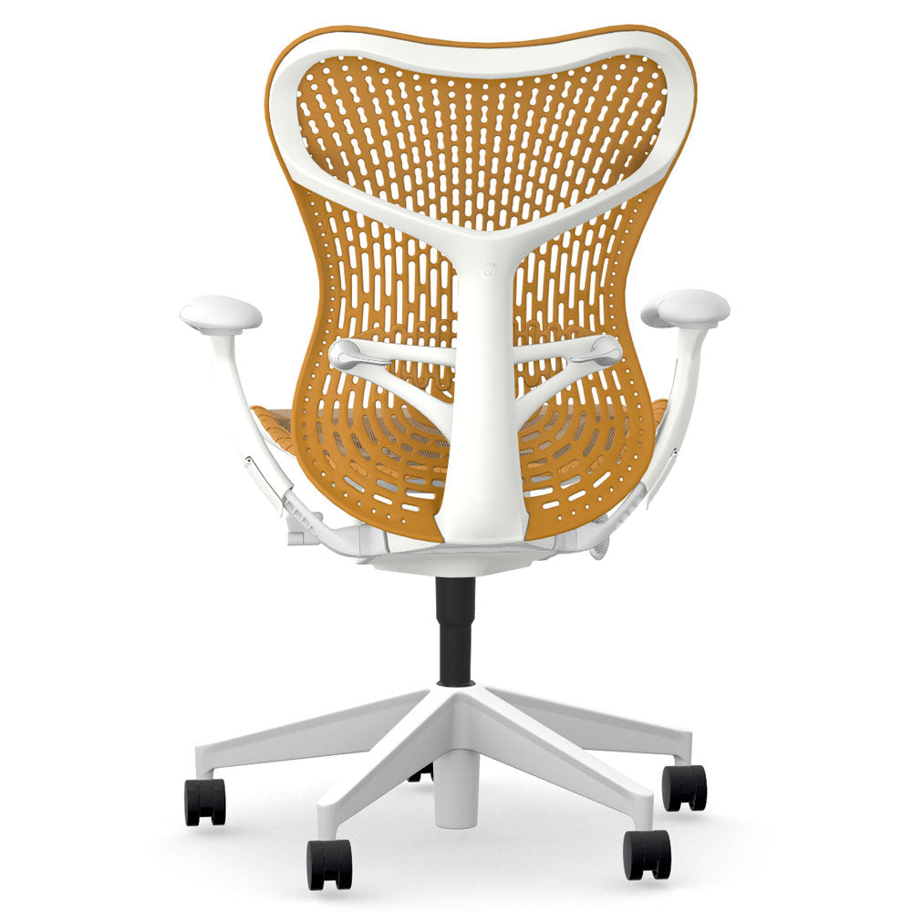 Herman Miller Mirra 2 Triflex Chair - Ochre, Alpine Frame & Base