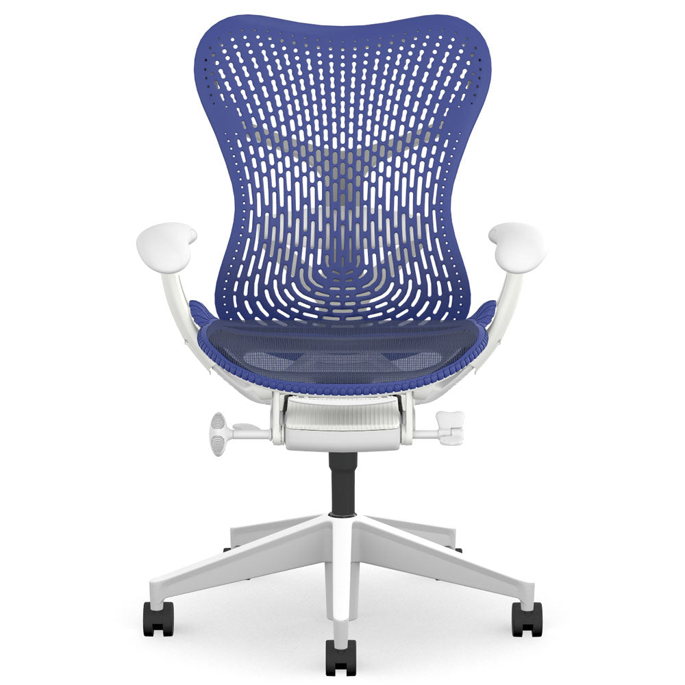 Herman Miller Mirra 2 Triflex Chair - Ultramarine, Alpine Frame & Base