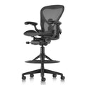 Herman Miller Aeron Stool, Graphite - Size B