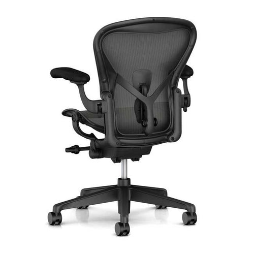 Aeron Office Chair by Herman Miller, Graphite - Size B