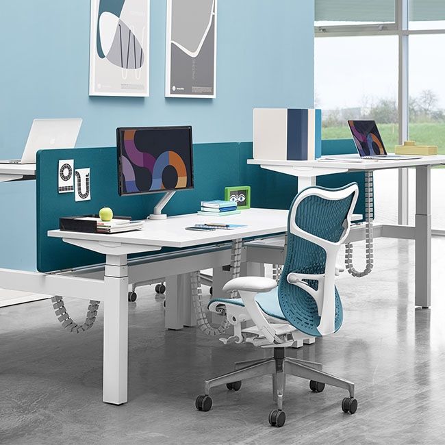 Herman Miller Mirra 2 Butterfly Chair - Dark Turquoise, Full Spec