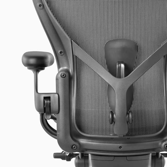 Aeron Office Chair by Herman Miller, Graphite - Size B