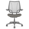 Humanscale Liberty Task Chair - Silver w/ Grey Seat