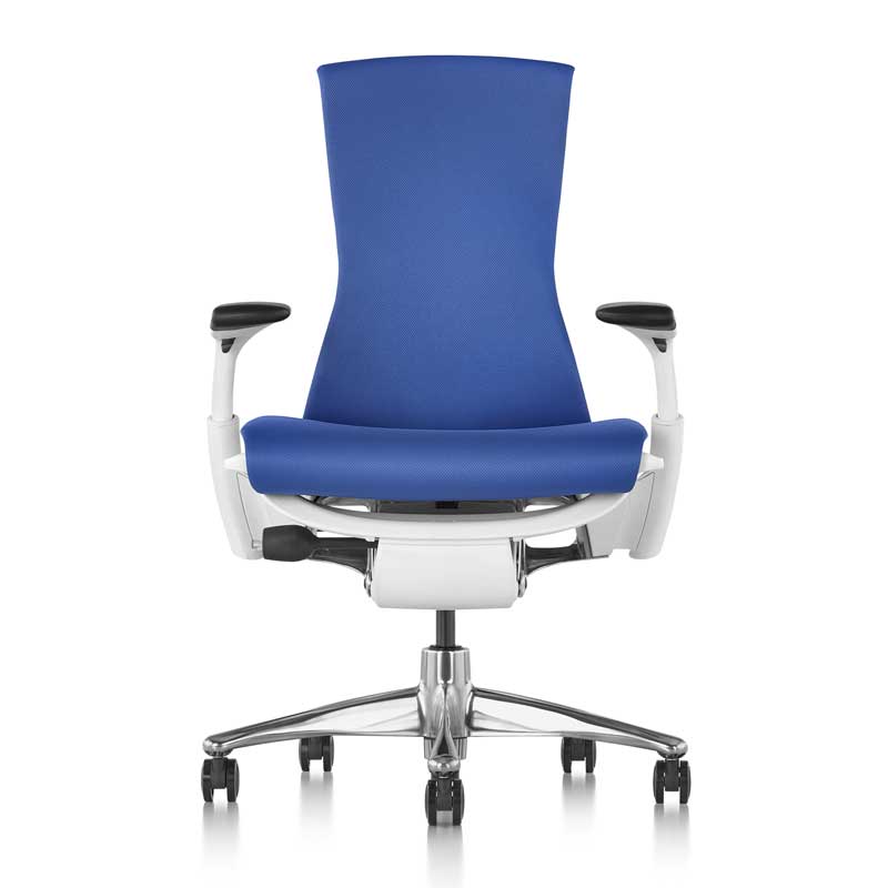 Herman Miller Embody Office Chair - Berry Blue Rhythm Fabric