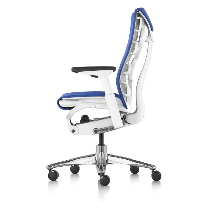 Herman Miller Embody Office Chair - Berry Blue Rhythm Fabric