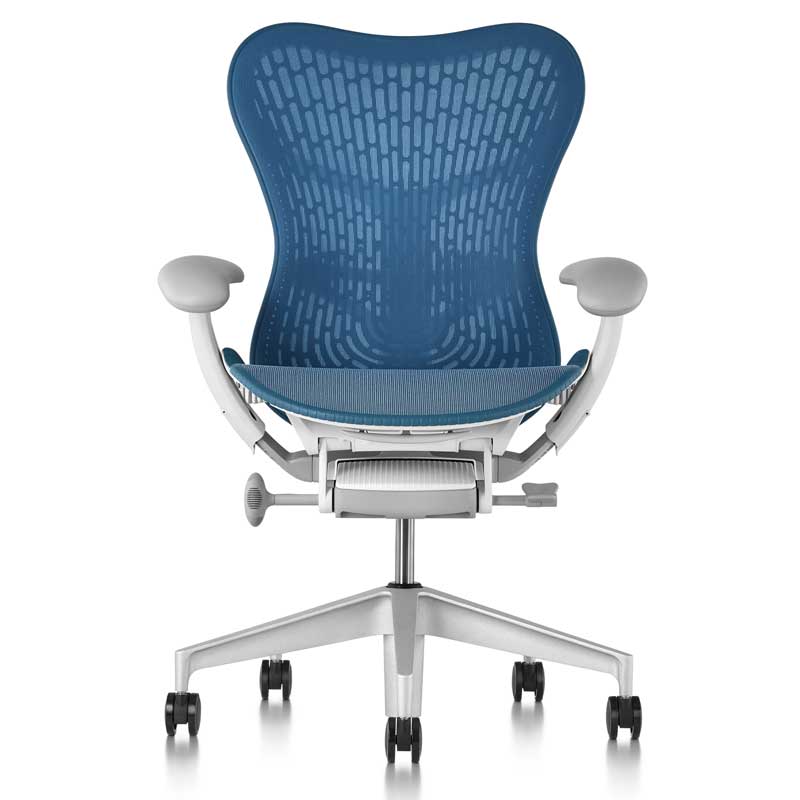 Herman Miller Mirra 2 Butterfly Chair - Dark Turquoise, Full Spec